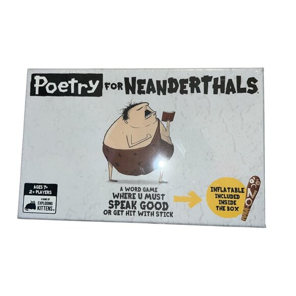 Poetry for Neanderthals by Exploding Kittens Board Game - Picture 6 of 6